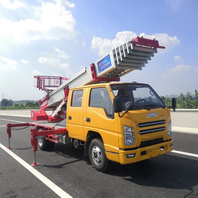 斗门出租云梯车电话 水泥上楼